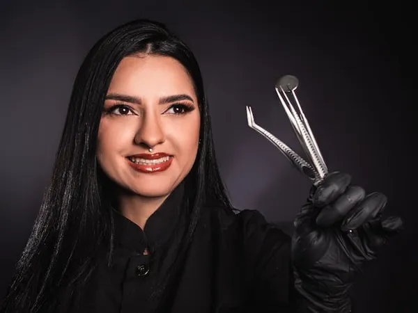 Friendly dental professional ready to help